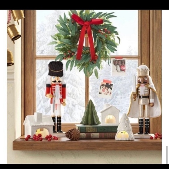 Threshold Medium & Small Green Ceramic Decorative Trees - Picture 7 of 9